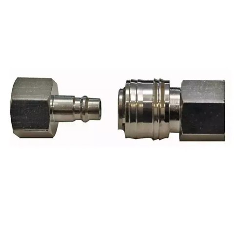 Komplet szybkozłączek gwint wewnętrzny 1/4"