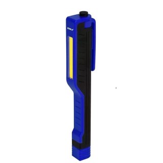 Latarka 3w cob led, pen, z bateriami