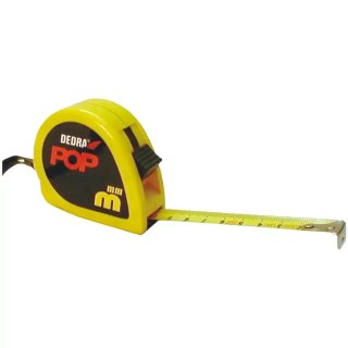 Miarka pop 8m/25mm żółta