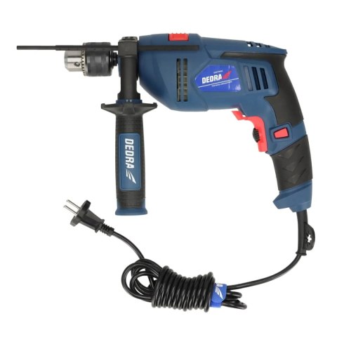 Wiertarka udarowa 700w, kluczyk 13mm, kolorowe pudełko