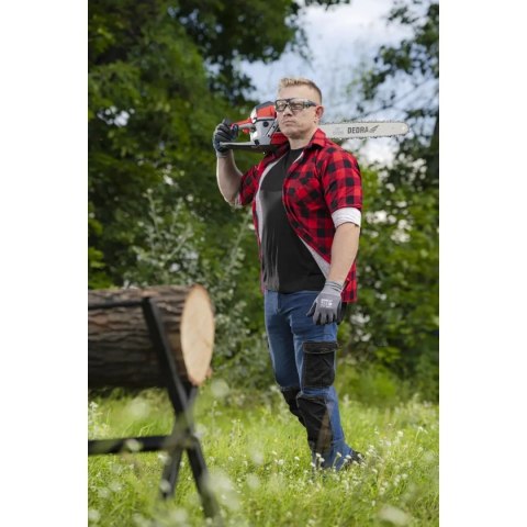 Koszula flanelowa czerwona, rozm.m, 100% bawełna