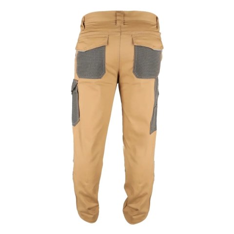 Spodnie ochronne l/52, bawełna+elastan, 270g/m2