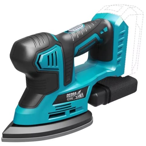 Szlifierka delta aku 18v 140x140x93mm