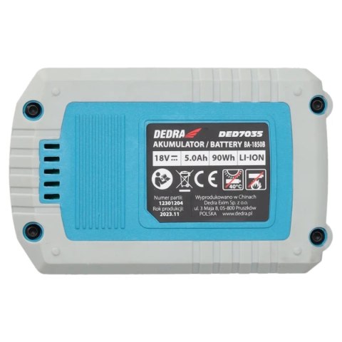 Akumulator 5,0ah 18v li-ion