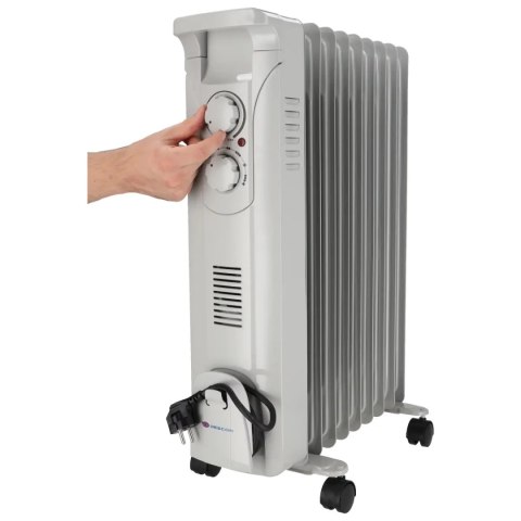 Grzejnik olejowy 2000w+nawiew 400w
