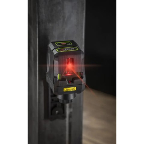 Laser krzyżowy, czerwony