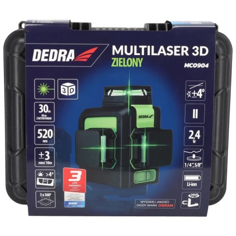 Multilaser 3d, zielony