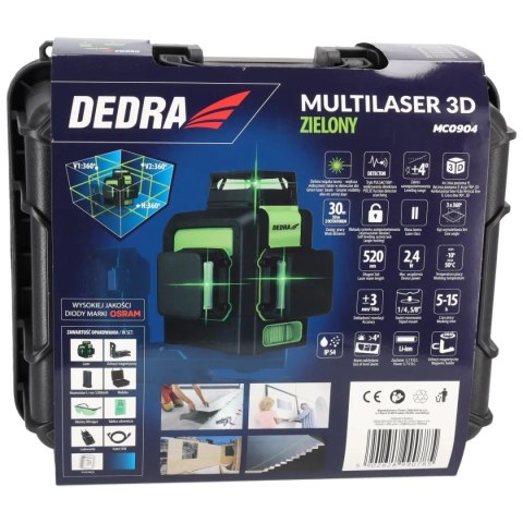 Multilaser 3d, zielony