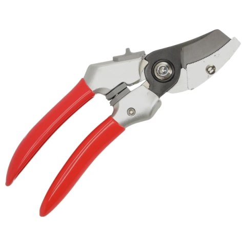 Sekator ogrodowy kowadełkowy do suchych pędów ,aluminiowe uchwyty,max grubość cięcia 20mm, ostrze ze stali sk5, blokada