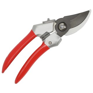 Sekator ogrodowy nożycowy do żywych pędów ,aluminiowe uchwyty,max grubość cięcia 20mm, ostrze ze stali sk5, blokada