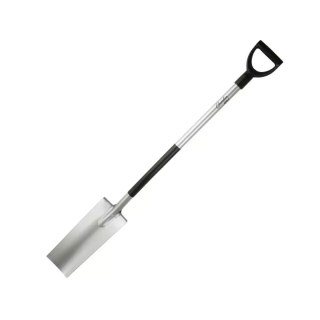 Szpadel drenarski, trzonek metalowy 127cm