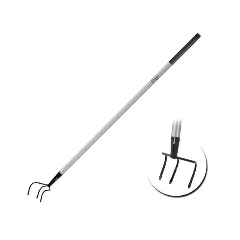 Trójząb ogrodowy trzonek metalowy, dł. 128cm