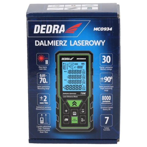 Dalmierz laserowy 70m
