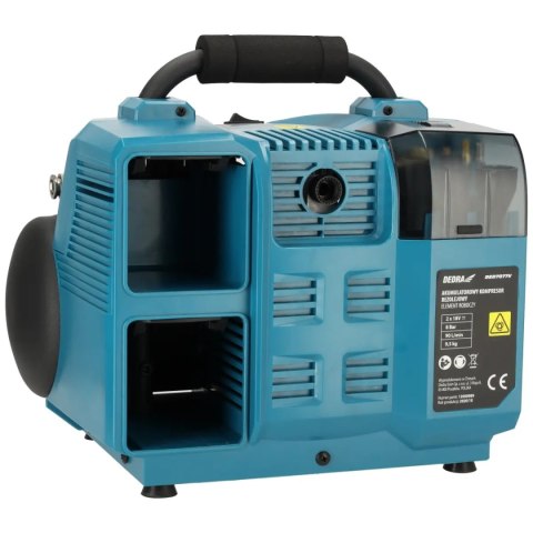 Kompresor 6l akumulatorowy 2x18v