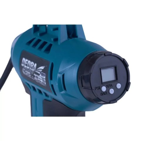 Kompresorek pistoletowy 11bar 18v lcd