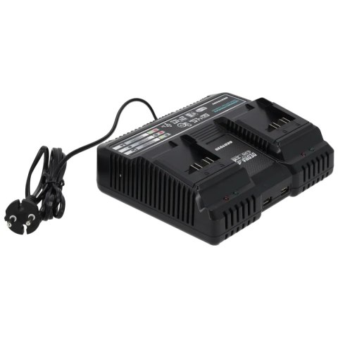Ładowarka podwójna 2x4,5a 18v