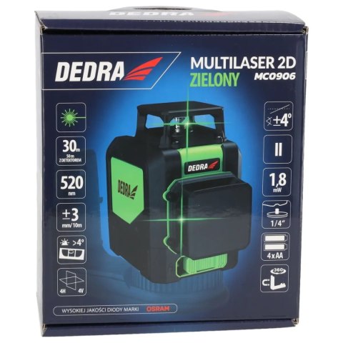 Multilaser 2d, zielony