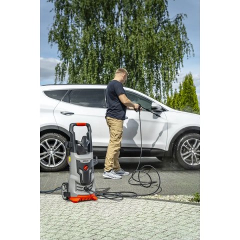 Myjka wysokociśnieniowa 2400w 120/180bar, 480l/h, 8m wąż