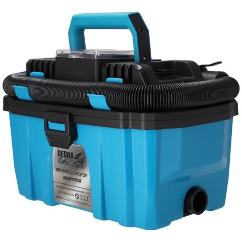 Odkurzacz walizkowy bezszczotkowy 18v,10l, 15kpa