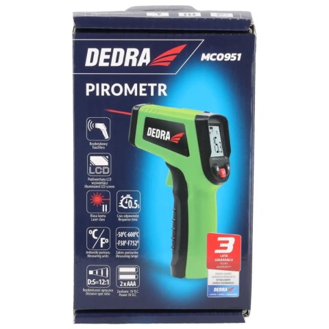 Pirometr (zakres -50 st c do 600 st c)