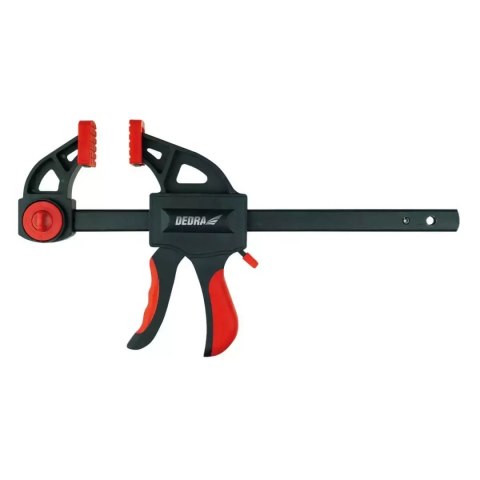 Ścisk stolarski 750x72mm,nylon,pistolet.