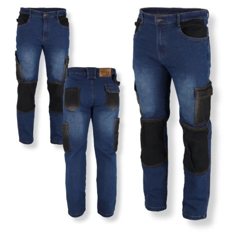 Spodnie jeans rozm.xxl, denim 280g/m2
