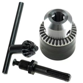 Uchwyt wiertarski kluczykowy zestaw 3cz 1,5-13mm 1/2"-20unf