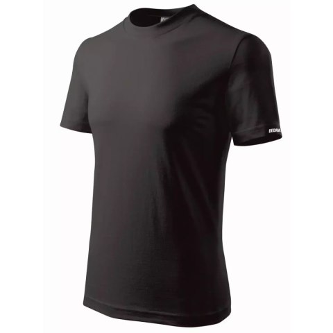 Koszulka męska t-shirt l, czarna, 100% bawełna