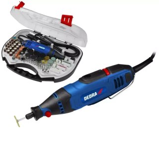 Miniszlifierka 135w - zestaw z akcesoriami 215 szt, walizka