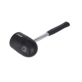Młotek blacharski gumowy 90mm, stalowy trzonek