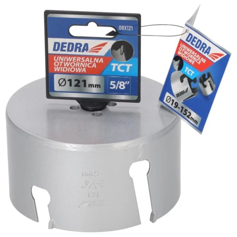 Otwornica uniwersalna tct 121mm 5/8''