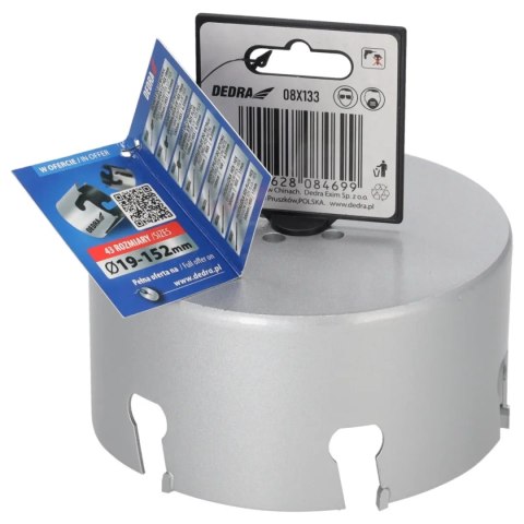 Otwornica uniwersalna tct 133mm 5/8''