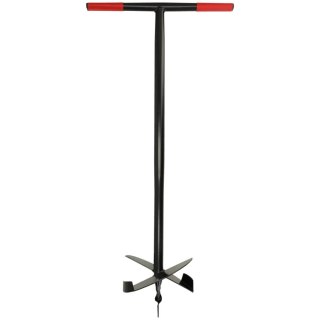 Świder do gleby ręczny ze stali borowej, 250 mm