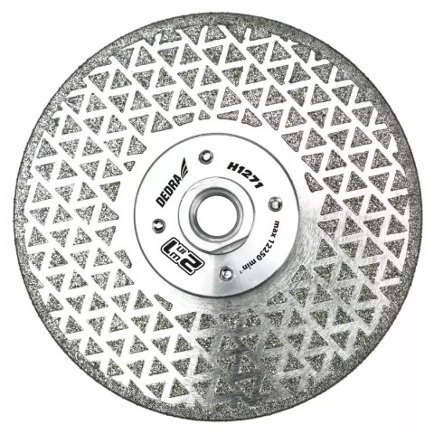 Tarcza diament. do cięcia i szlifow.kamienia na sucho 125 mm