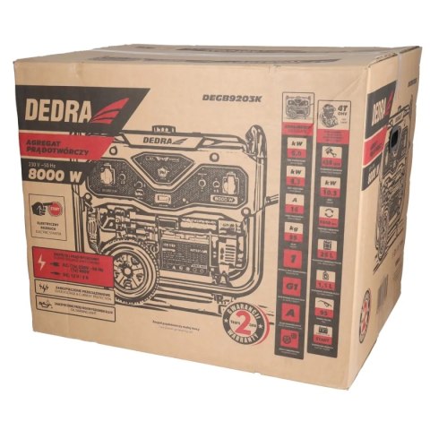 Agregat prądotwórczy 8,0/8,3kw,gniazdo1x400v,1x230v