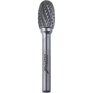 Frez trzpieniowy owalny e12x20mm, trzpień 6mm