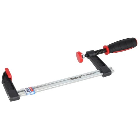 Ścisk stolarski f 500x120mm, 2-materiałowa rękojeść