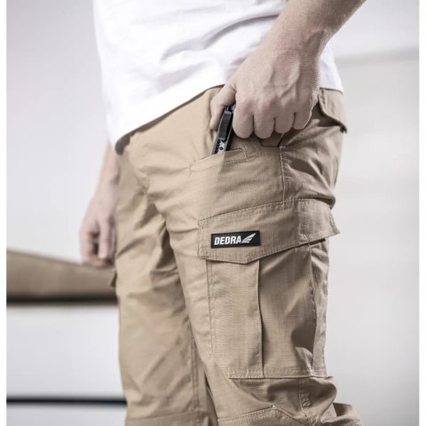 Spodnie bojówki ripstop spandex l/52, gramatura 220g/m2