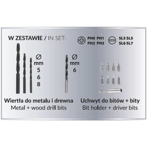 Zestaw ded7143+ded7144+ded7032+ded7034+ded7038+13szt akc