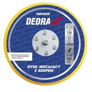 Dysk mocujący z rzepem 150mm do polerek mimośrodowych