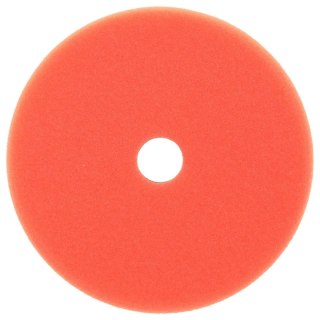 Gąbka polerska z rzepem twarda 150mm gr25mm (pomarańcz)