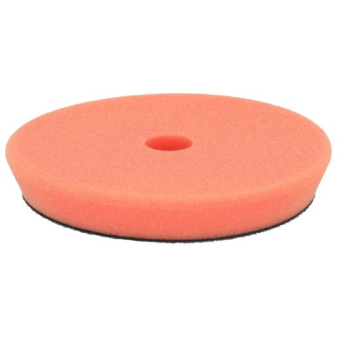Gąbka polerska z rzepem twarda 150mm gr25mm (pomarańcz)
