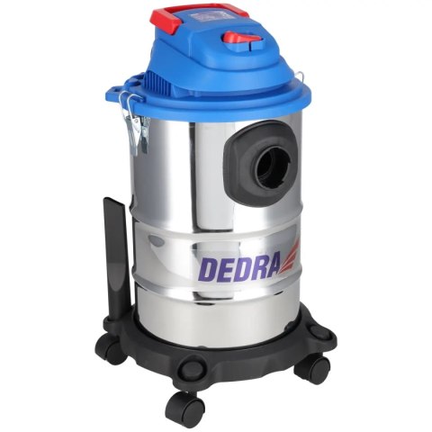 Odkurzacz warsztatowy 1200w 20l filtr baweł. worek
