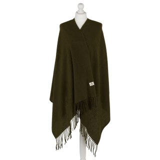Elegancki szalik damski z poliestru w kolorze khaki - Peterson