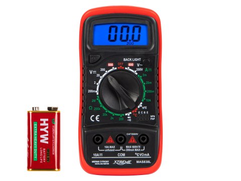 50-006# Miernik cyfrowy mas838l xtreme