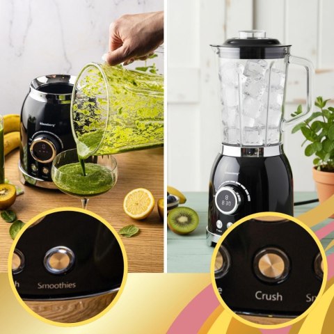 Blender kielichowy, wyświetlacz led,smoothie mikser kruszy lód,1,5l