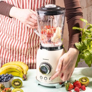 Blender kielichowy, wyświetlacz led,smoothie mikser kruszy lód,1,5l
