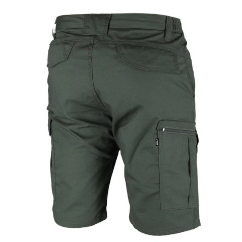 Szorty robocze ripstop+spandex rozm.m, 220g/m2, ciemnozielone