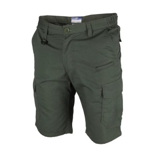 Szorty robocze ripstop+spandex rozm.s, 220g/m2, ciemnozielone