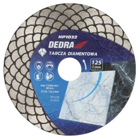 Tarcza diamentowa 125mm łuska